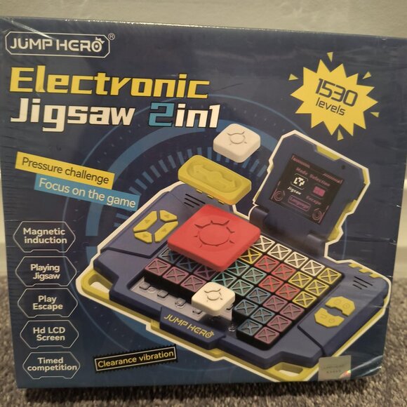 Electronic Jigsaw 2 in 1  - Never opened 1530‎ levels New - Picture 1 of 4